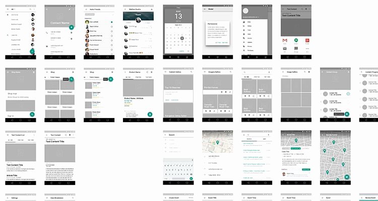 Ux Links On Twitter &quot;40 Free Wireframe Templates for