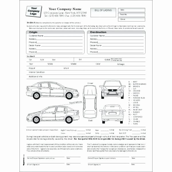 Vehicle Inspection Report Template Download Checklist form