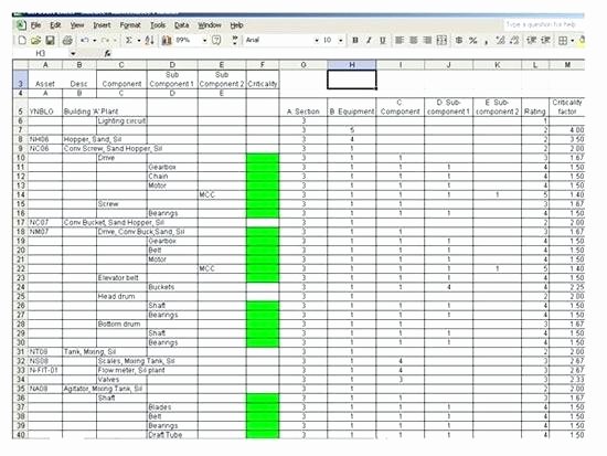 Vehicle Preventive Maintenance Schedule Template Excel Log