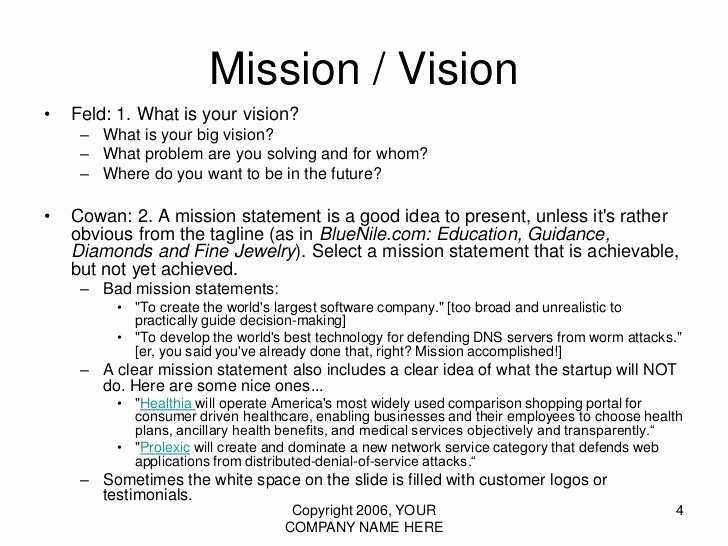 Vision Statement Examples for Business Yahoo Image
