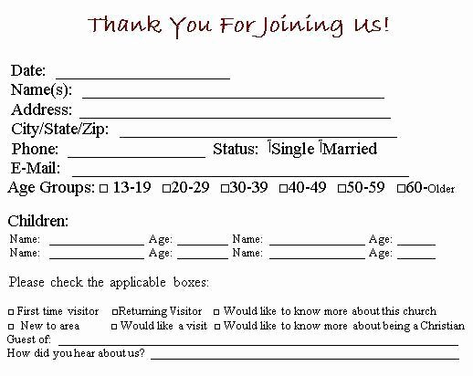 Visitor Card Template You Can Customize