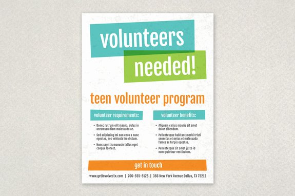 Volunteers Needed Flyer Template Yourweek 64c5fdeca25e