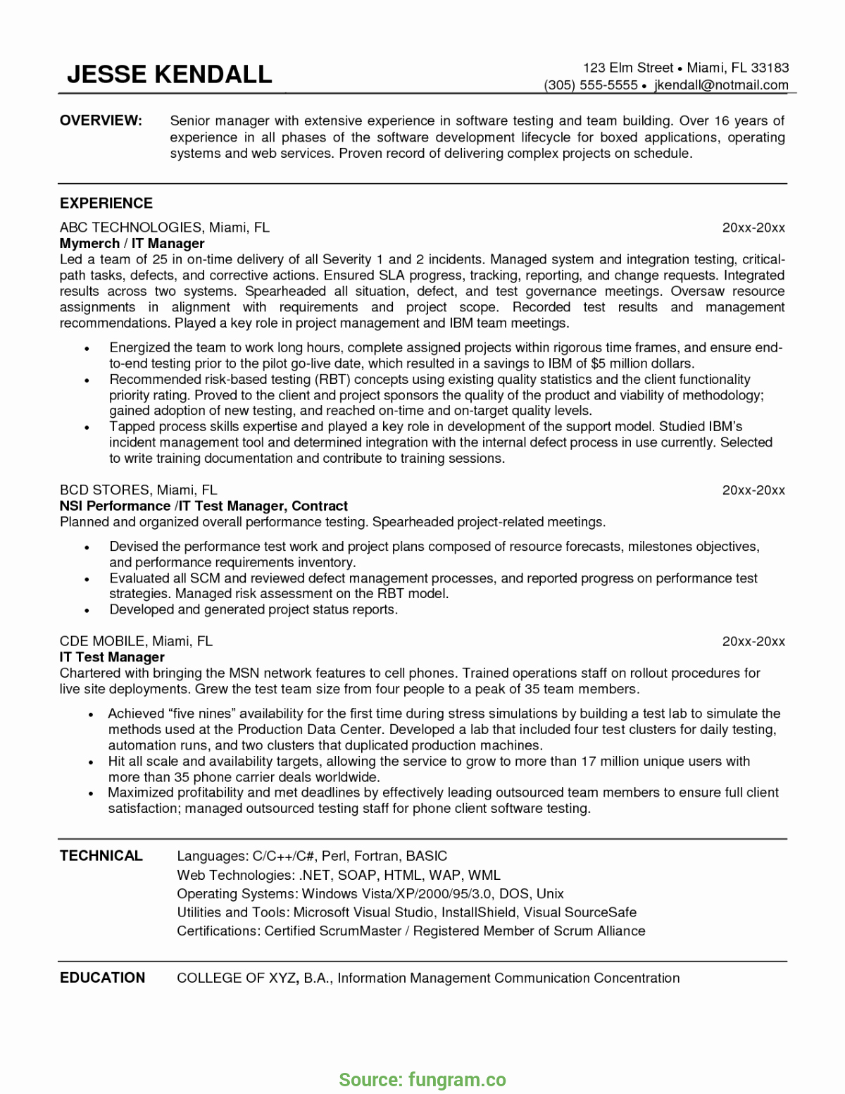 Web Services Tester Cover Letter Oursearchworld