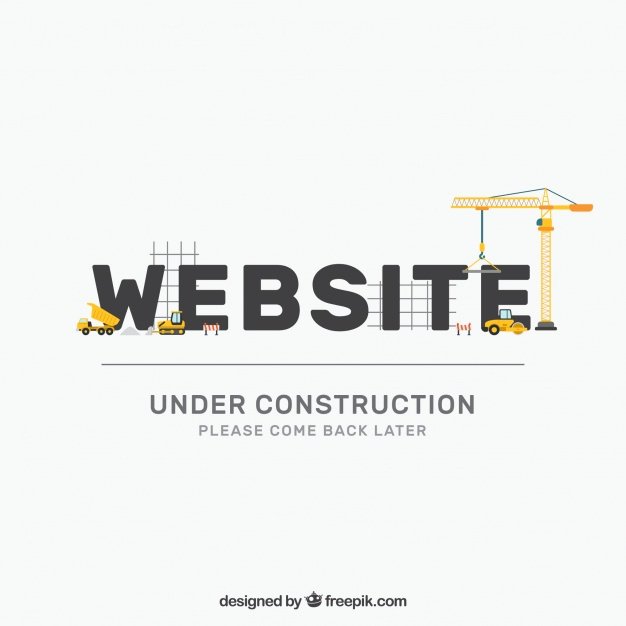 Website Under Construction Vectors S and Psd Files