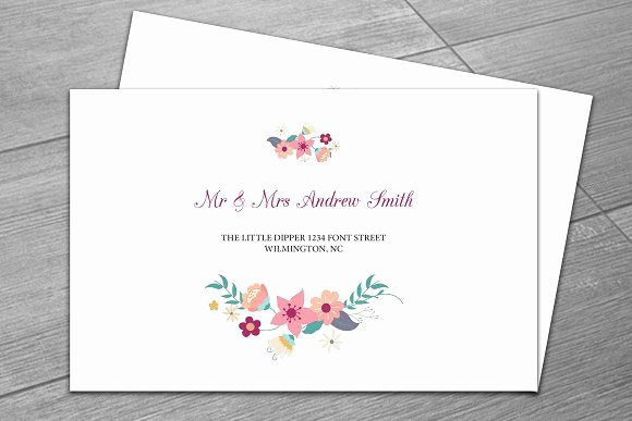 Wedding Envelope Template Invitation Templates