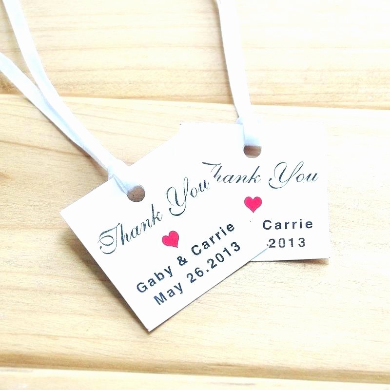 wedding favor tags printable template thank you word tag