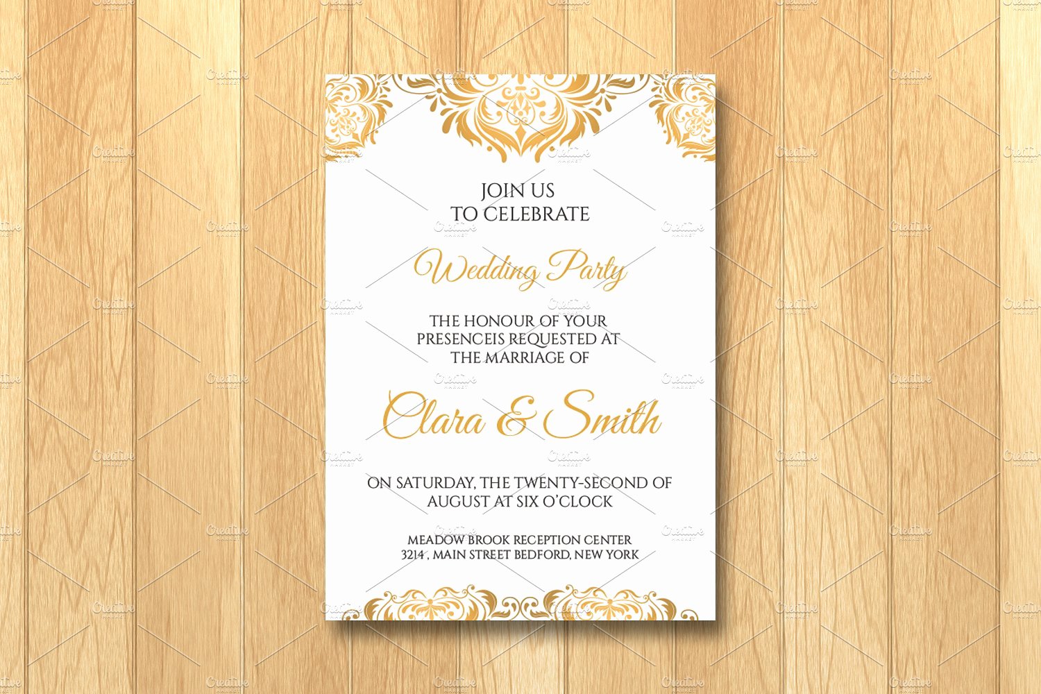 Wedding Invitation Card Template Invitation Templates