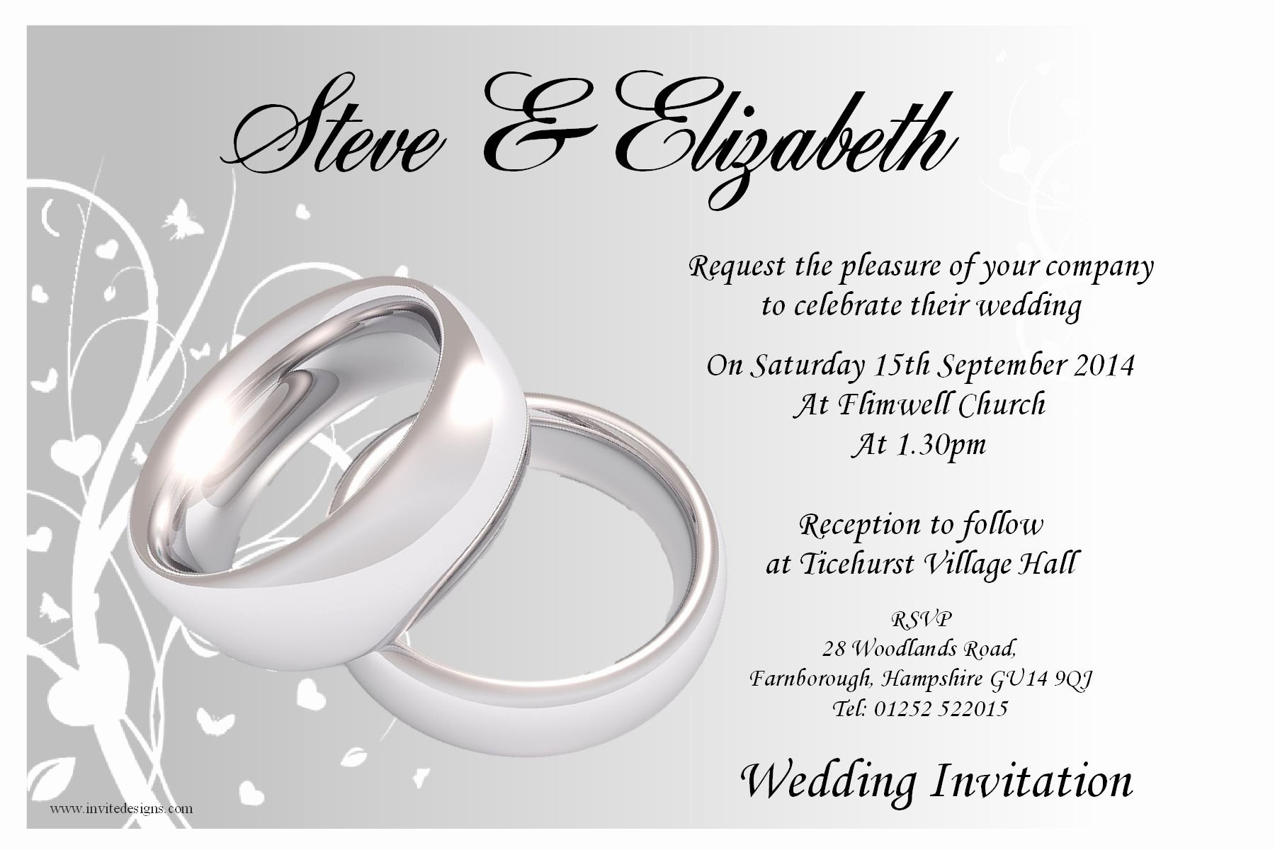 Wedding Invitations Templates for Wedding Invitations