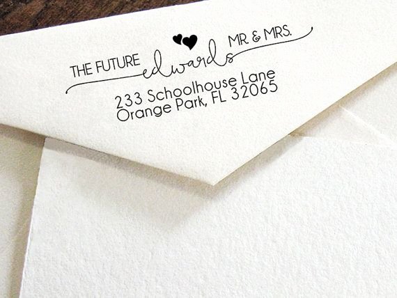 wedding return address labels template