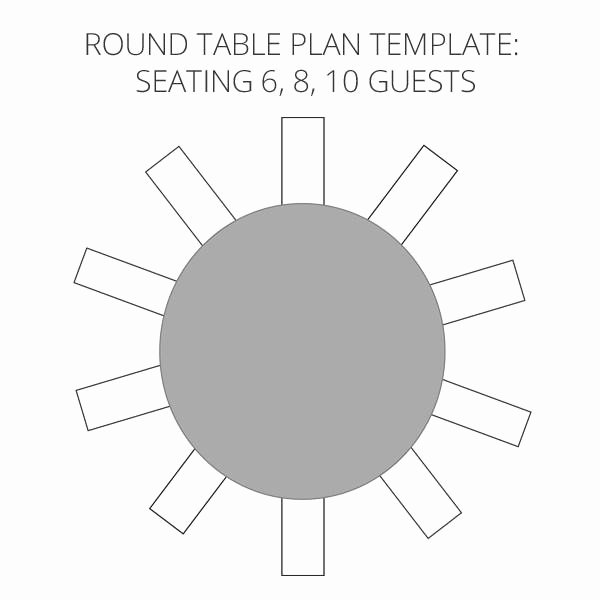 Wedding Seating Plan Template &amp; Planner – Free Download