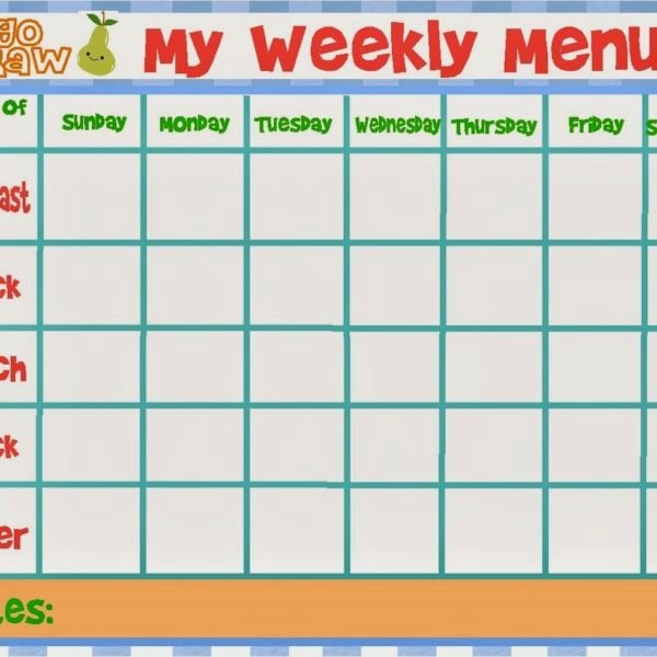 weekly menu template for daycare fieldstation co inside weekly menu template for daycare