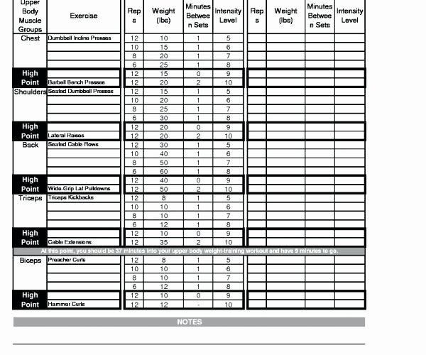 Weightlifting Excel Sheet Excel Spreadsheet to Track