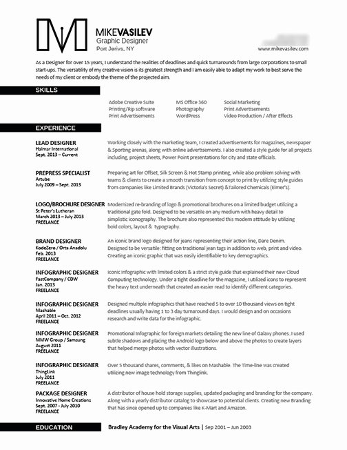 What A Resume Should Look Like In 2018