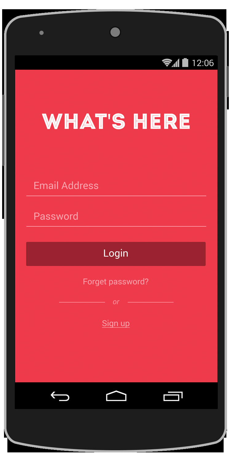 What S Here android App Template