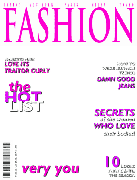 What S Your Style Be On the Cover Of Fashion Magazine