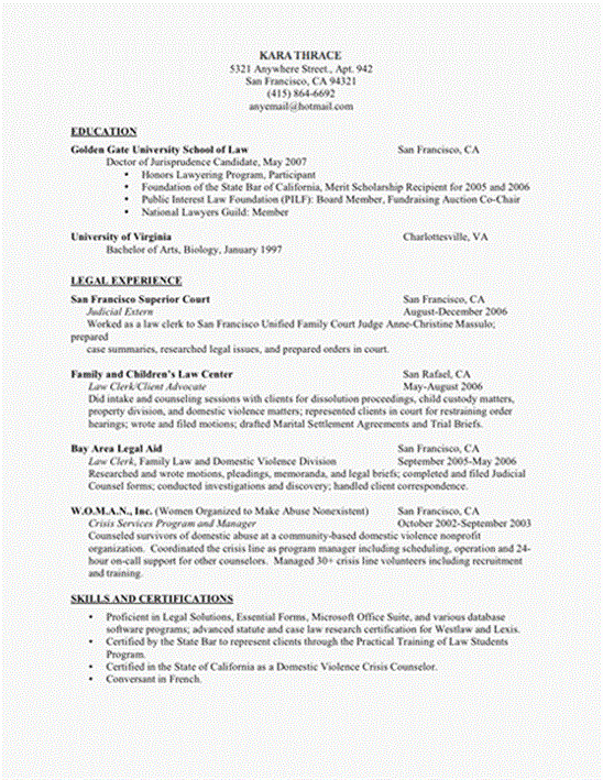What Should A Resume Look Like