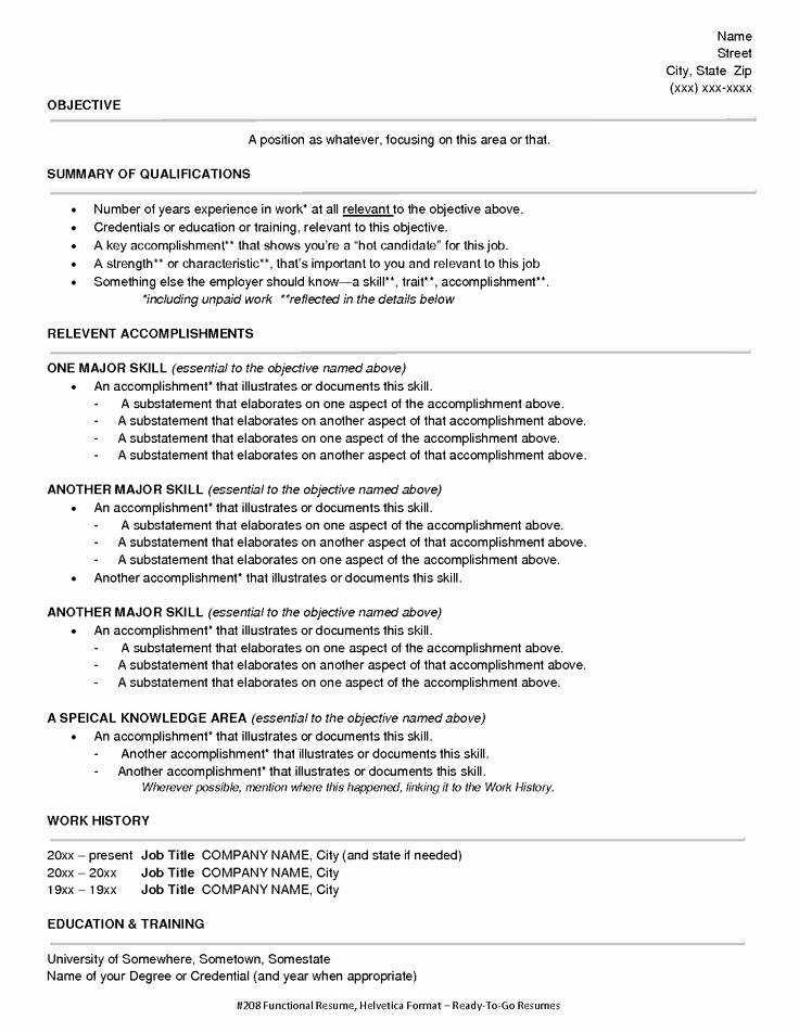 What You Need to Know About 2019 Resume format