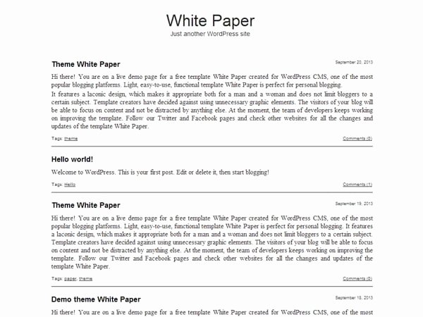 White Paper Templates formats Examples In Word Excel