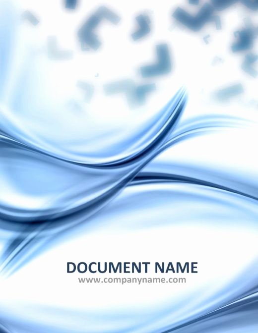 Word Documentation Cover Page Template