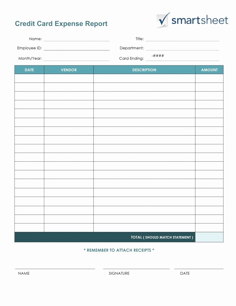 Word Free Expense Report Templates Expense Report