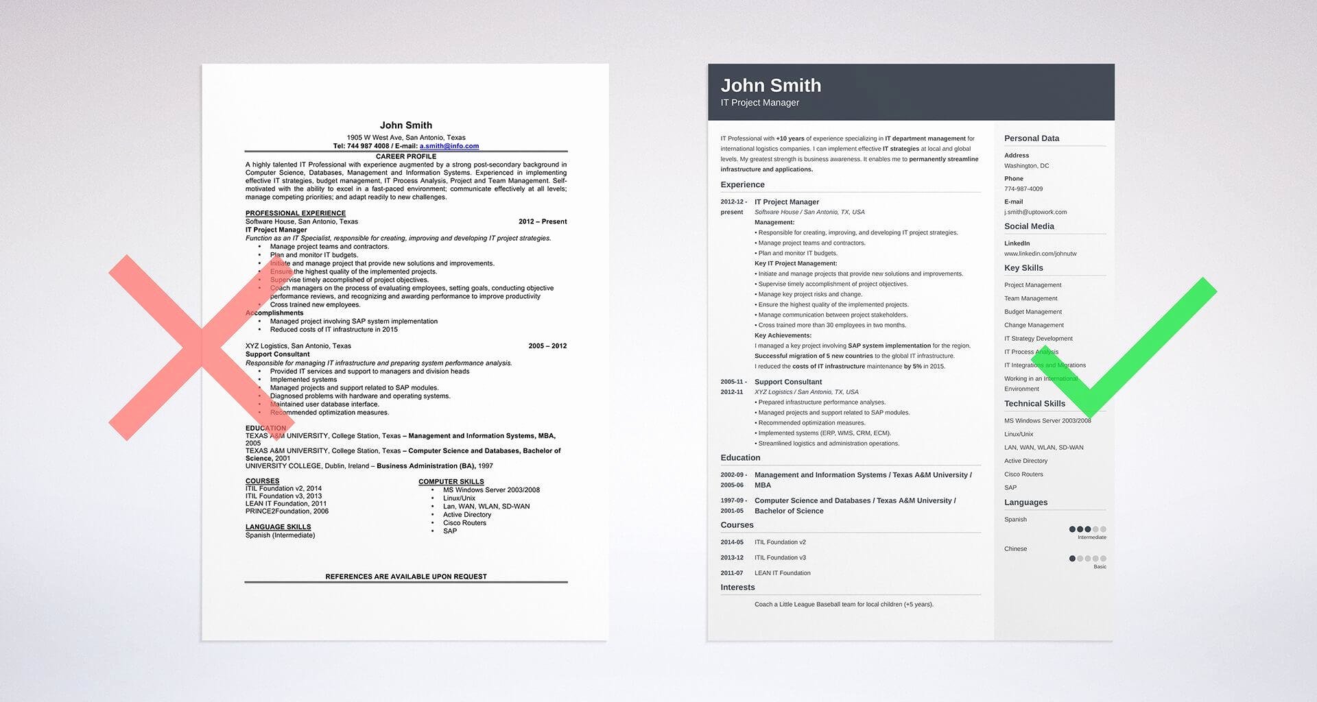 Word Vs Pdf Resume What is the Best Resume format