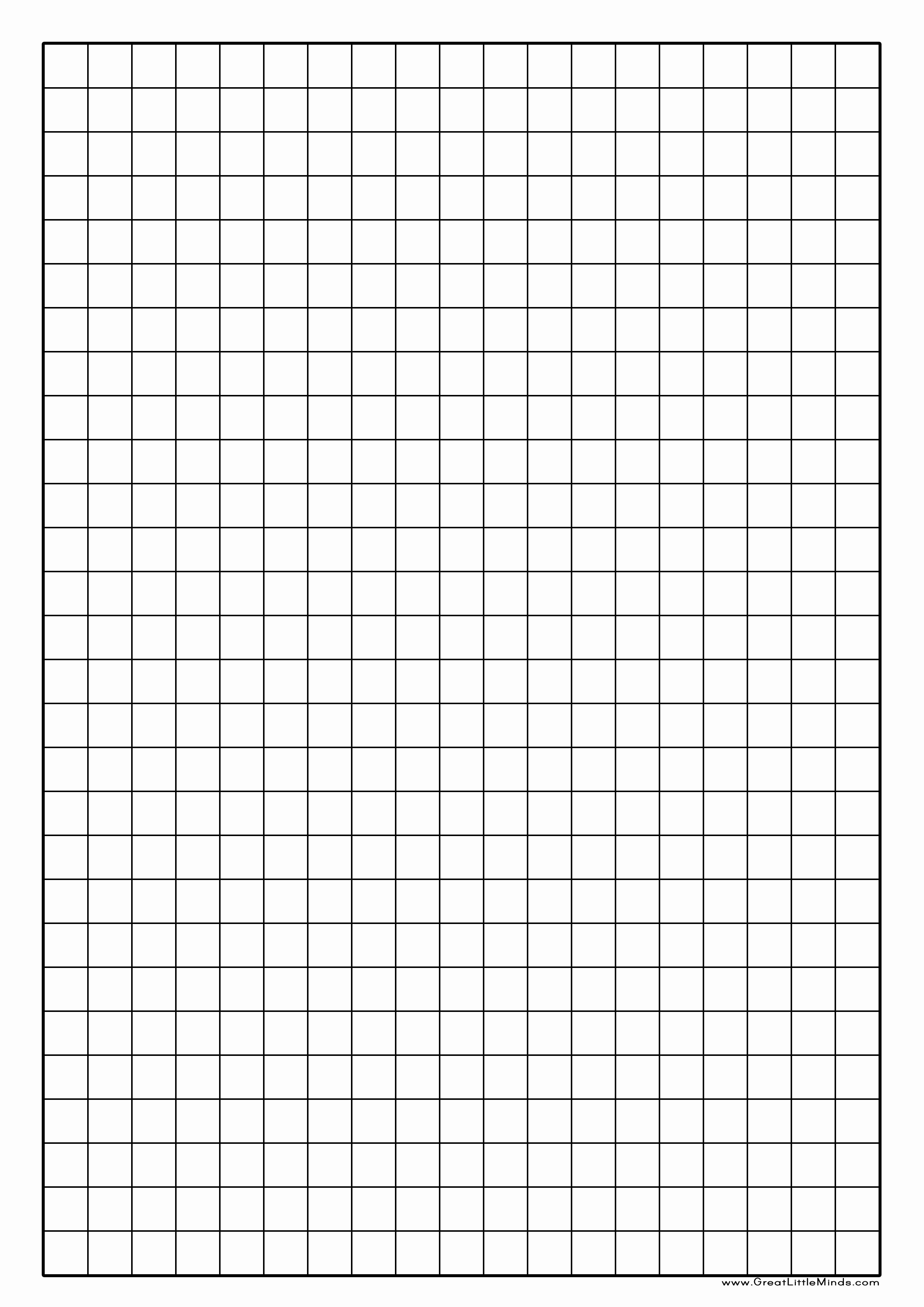 Excel Graph Paper Template