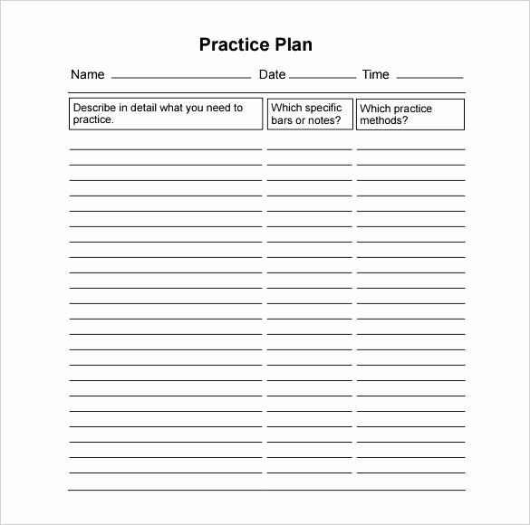 Youth Basketball Practice Plans Templates Gecce